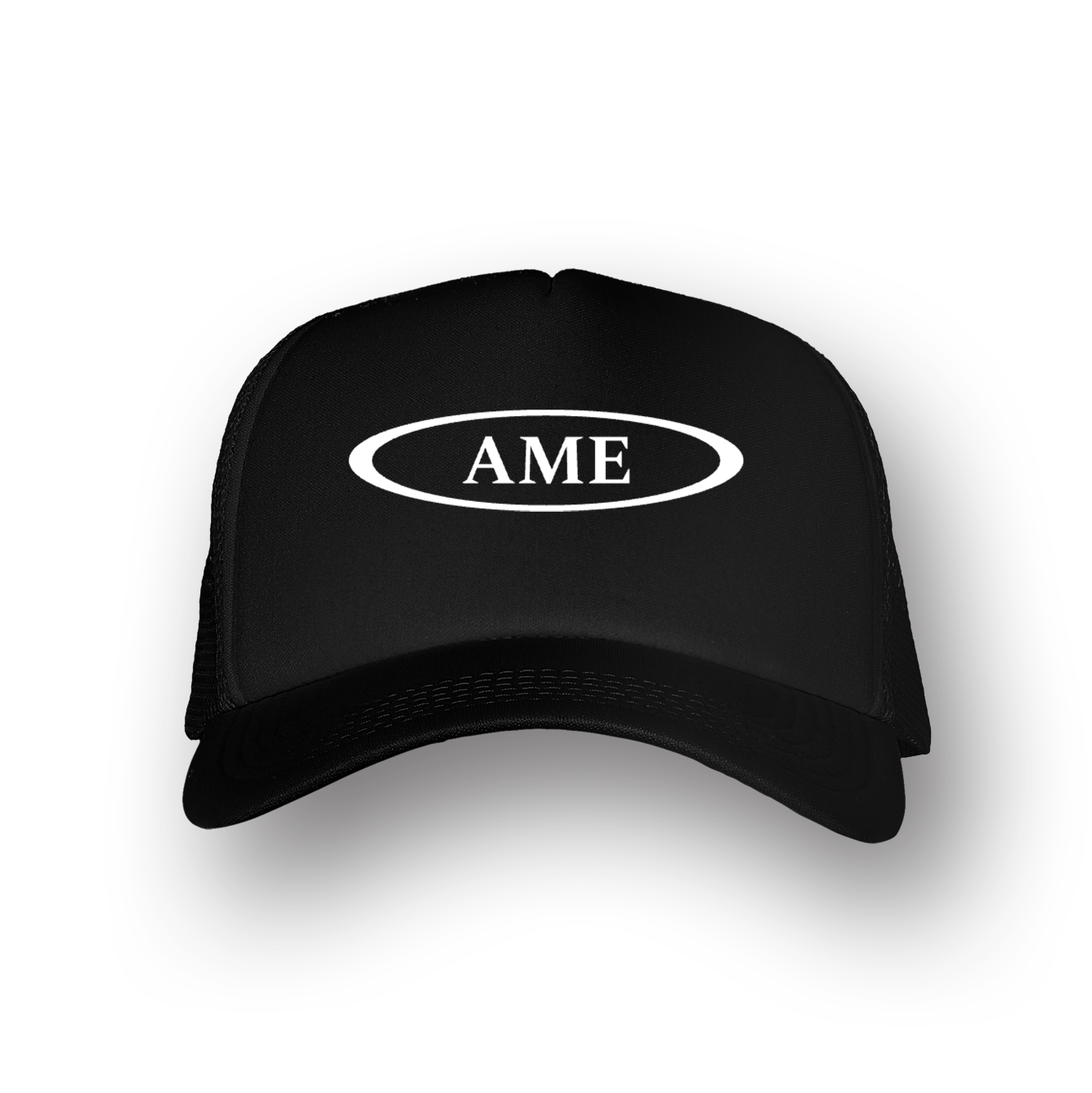 AME FOAM TRUCKER HAT - BLACK