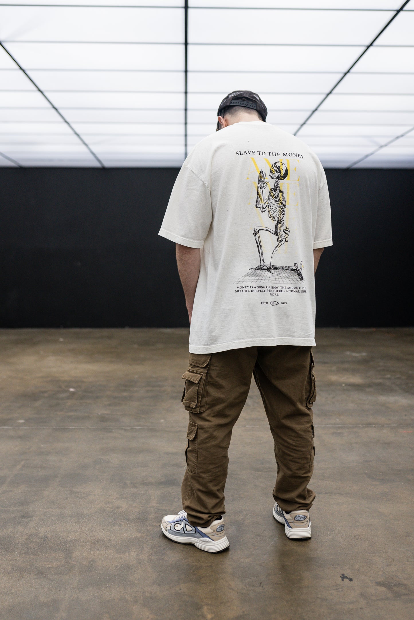 GREED HEAVYWEIGHT TSHIRT - OFF WHITE